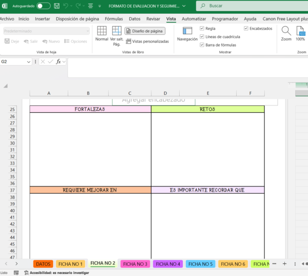 FORMATO DE EVALUACION Y SEGUIMIENTO