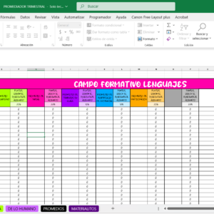 Utiliza este formato de archivo de excel para concentrar y promediar de forma automática el trimestre, puedes personalizar los criterios a evaluar y sus porcentajes, al final te hará de foma automática un concentrado trimestral de evaluaciones que puedes imprimir, usar para subir a plataformas, etc.