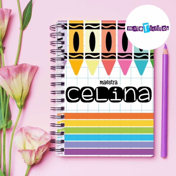 AGENDAS ESCOLARES - Colección Crayons - Image 3