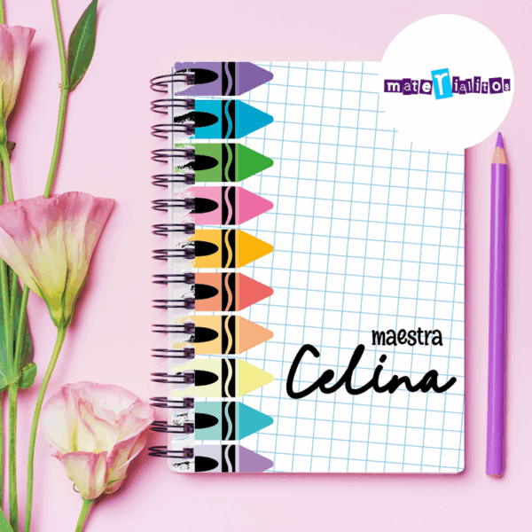 AGENDAS ESCOLARES - Colección Crayons - Image 2