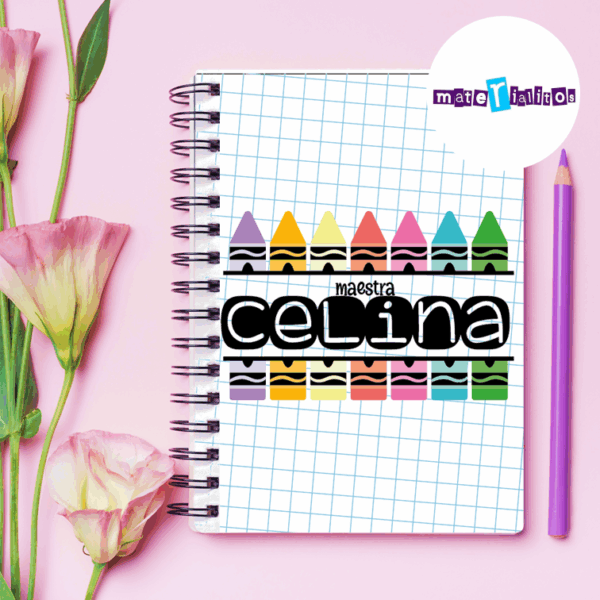 AGENDAS ESCOLARES - Colección Crayons - Image 5