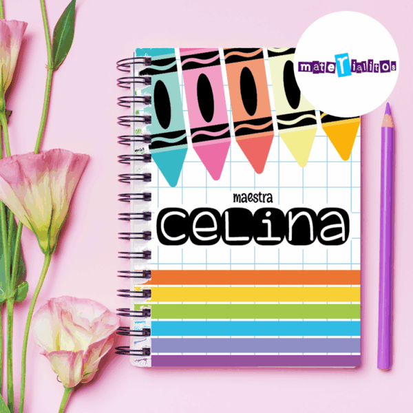 AGENDAS ESCOLARES - Colección Crayons - Image 4
