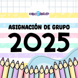 DECORACIÓN ASIGNACIÓN DE GRUPO