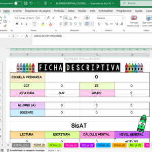 FICHA DESCRIPTIVA -Diseño Colores
