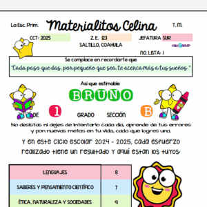 CARTA DE REVELACIÓN DE PROMEDIOS para tus alumnos.