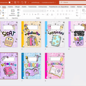 Portaditas groovy style - FREEBIES